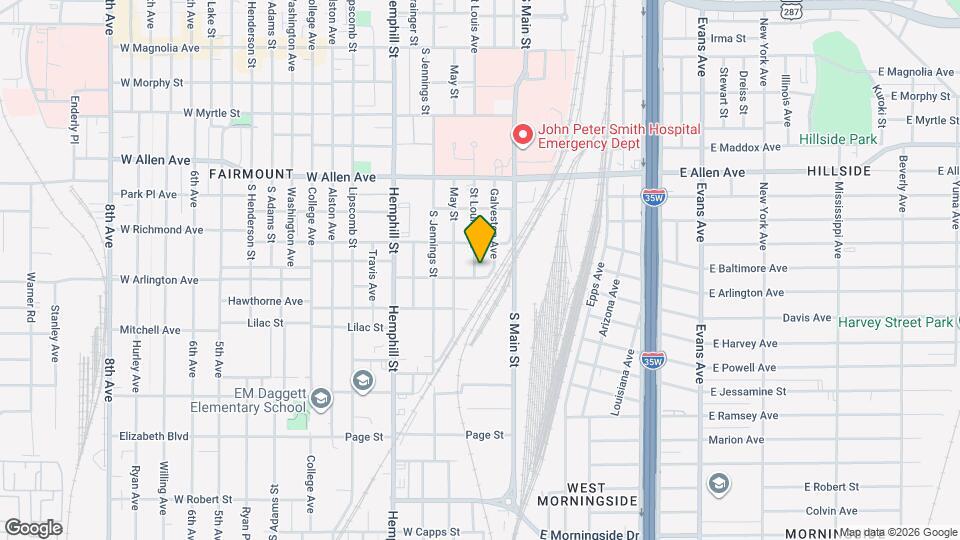 1925 St Louis Ave Map and Location Details