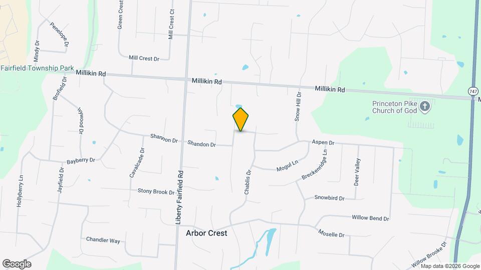 4363 Squaw Valley Dr Map and Location Details