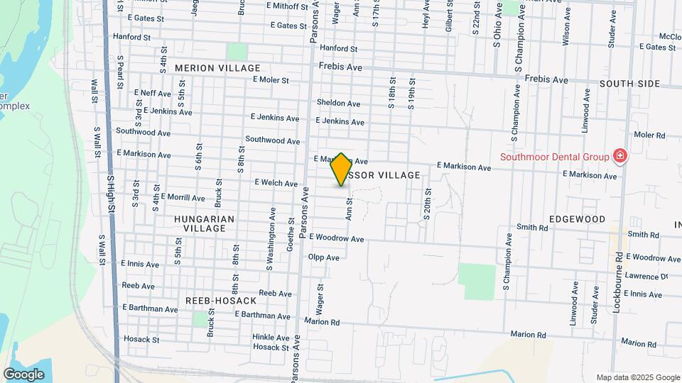 514 E Morrill Ave Map and Location Details
