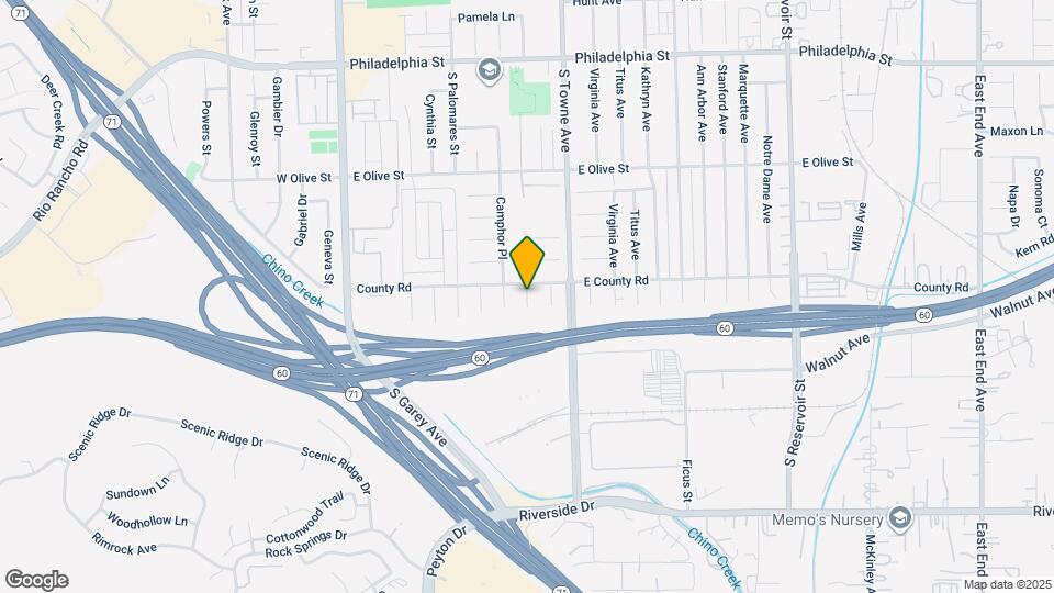 2531 Tampa St Map and Location Details