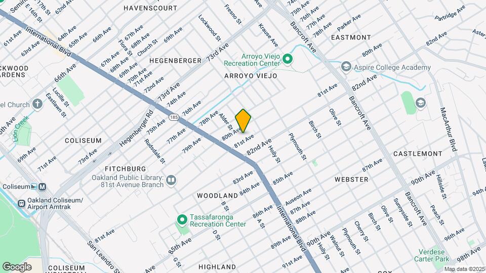1451 81st Ave Mapa y Detalles de la Ubicación