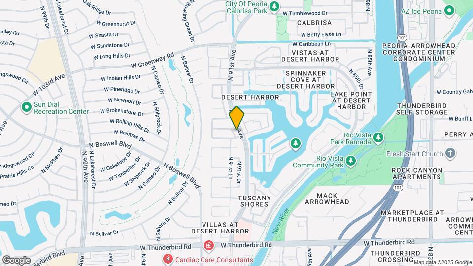 14657 N 91st Ln Map and Location Details