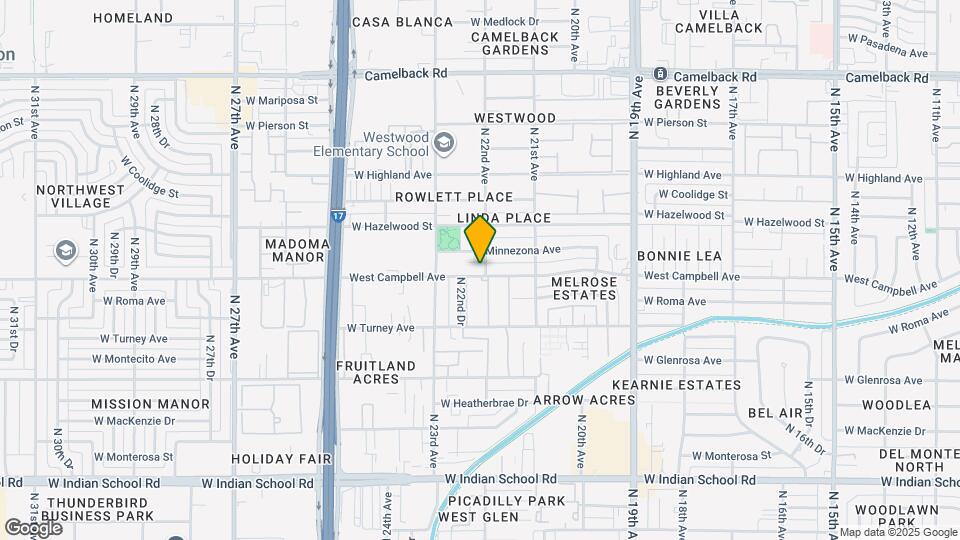 2204 West Campbell Ave Map and Location Details