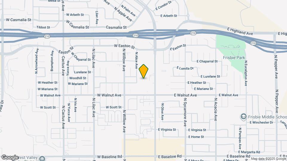 180 W Walnut Ave Mapa y Detalles de la Ubicación