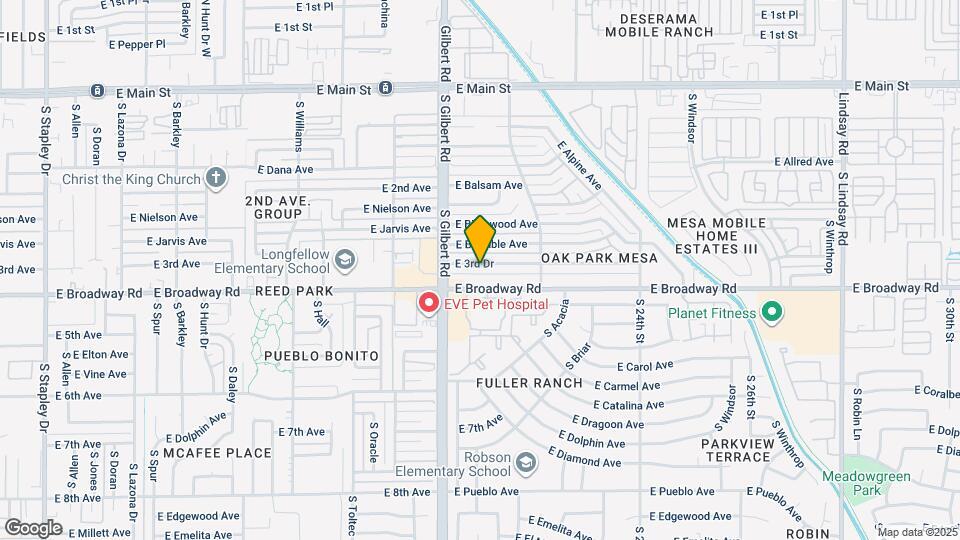 2049 E 3rd Dr Map and Location Details