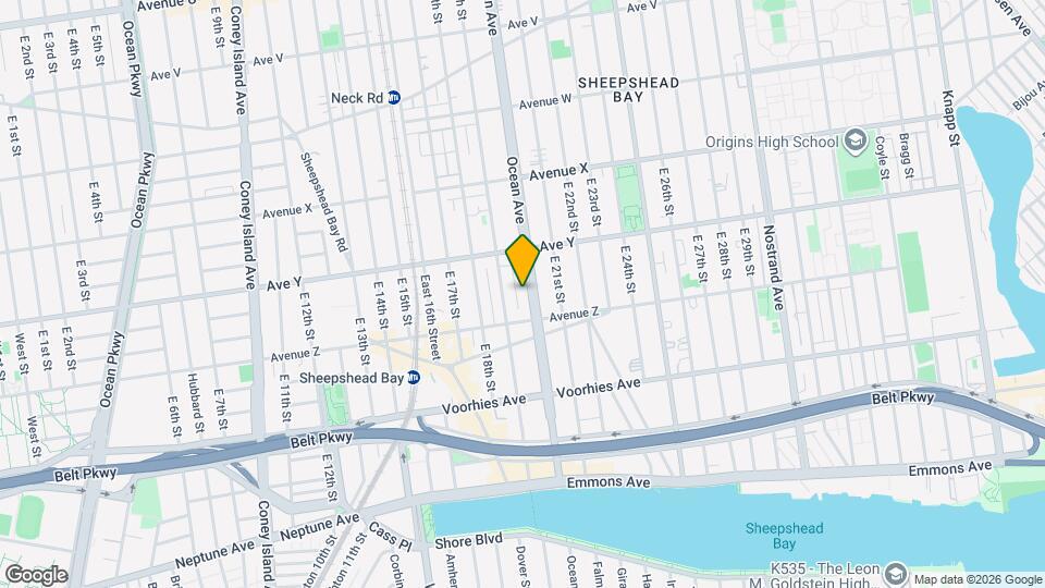 2950 Ocean Ave Map and Location Details