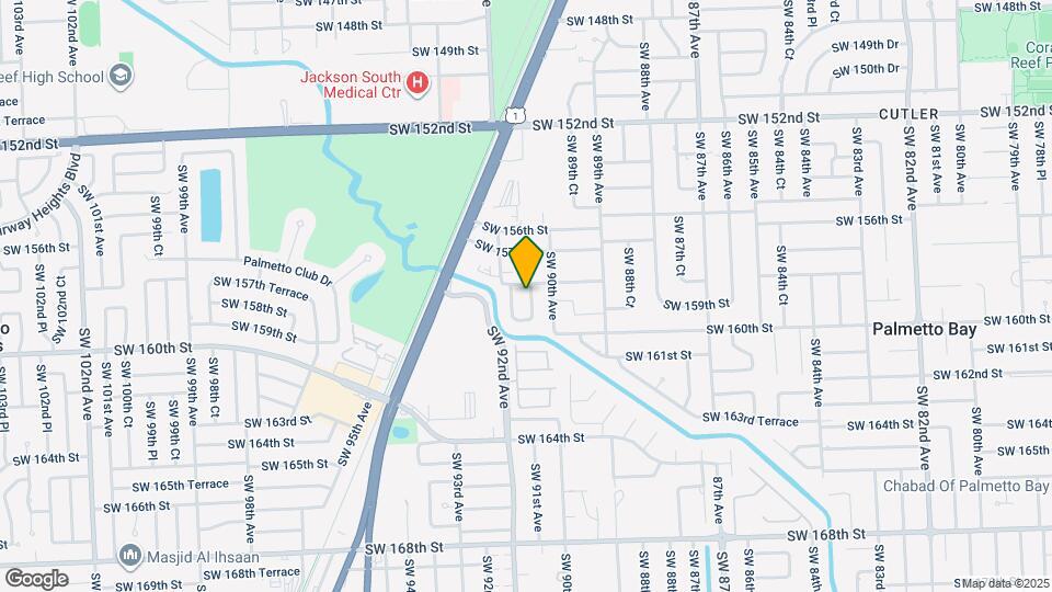 15820 SW 90th Ct Map and Location Details