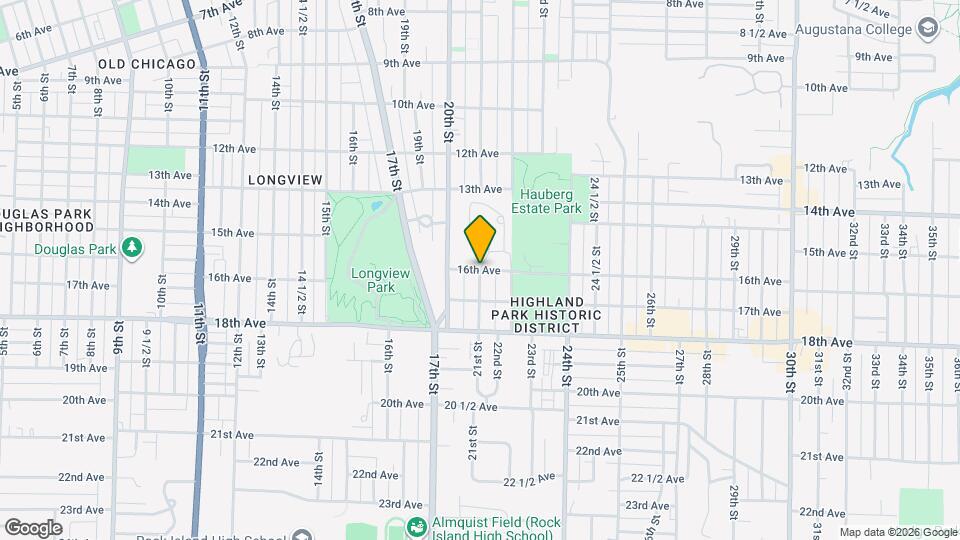 1520 21st St Map and Location Details