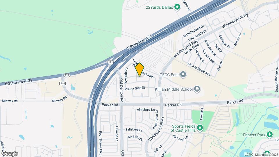 2301 Wind Meadow Ln Map and Location Details