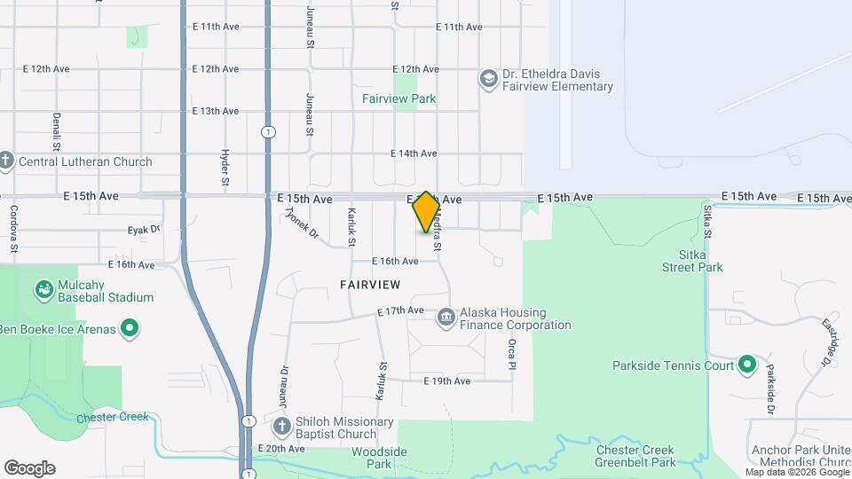 1550 Medfra St Map and Location Details