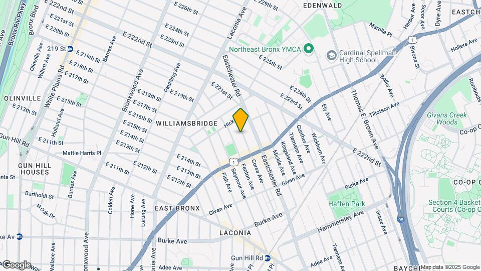 Eastchester Heights Map and Location Details