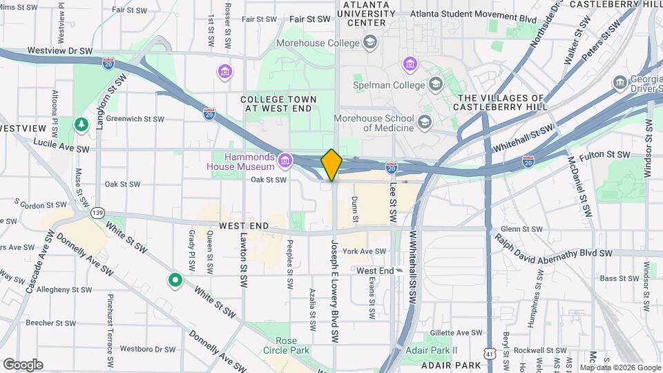 Cascade Heights Apartments Map and Location Details
