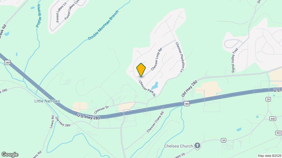 337 Chesser Loop Rd Map and Location Details