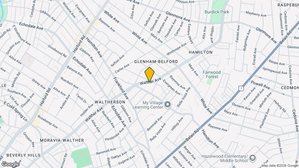5521 Walther Ave Mapa y Detalles de la Ubicación