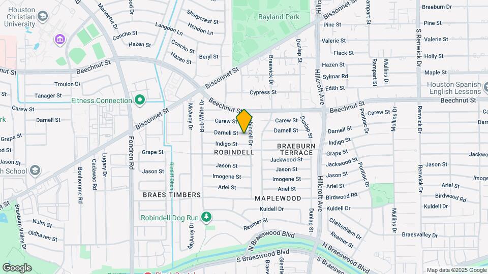 6119 Darnell St Map and Location Details