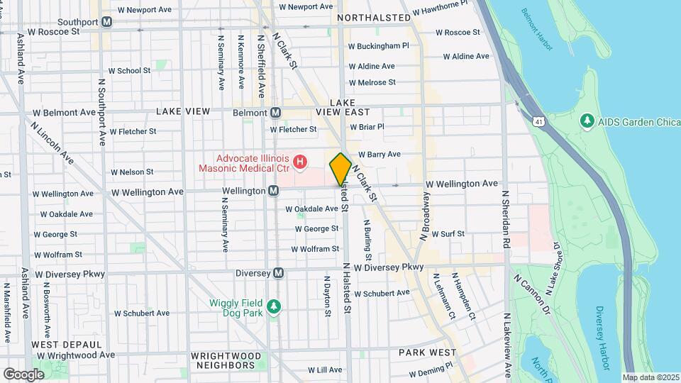2950 N Halsted St Map and Location Details