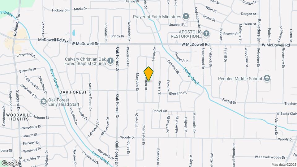 2860 Charleston Dr Map and Location Details