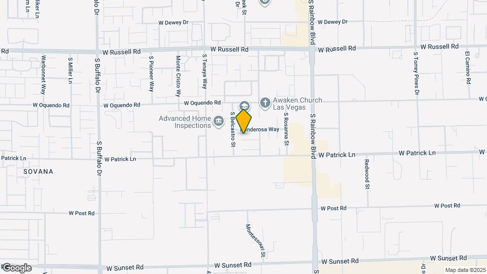 7204 Portia Ct Map and Location Details