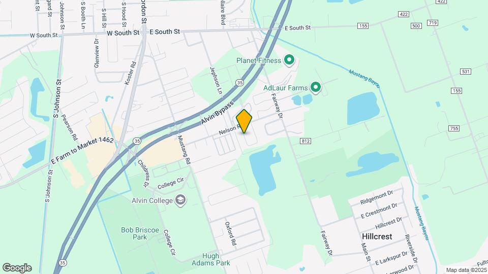 634 W Fairway Lake Dr Map and Location Details