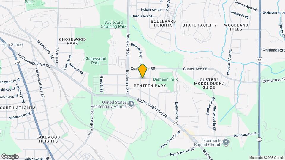 1390 Benteen Ave SE Map and Location Details