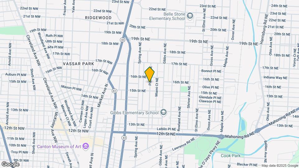 1525 Plain Ave NE Map and Location Details
