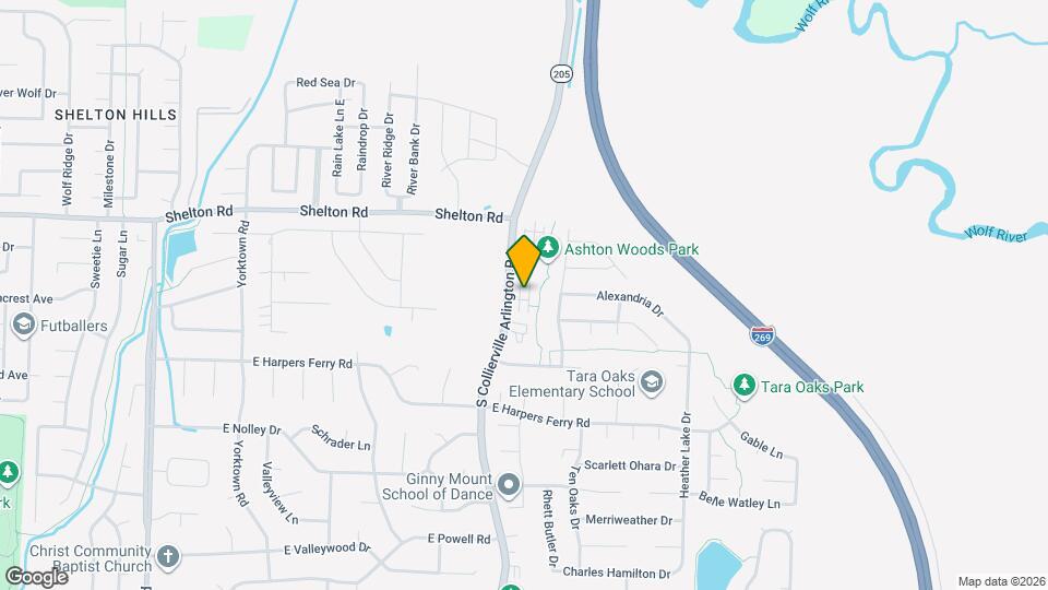 1173 Clear Creek Rd Map and Location Details