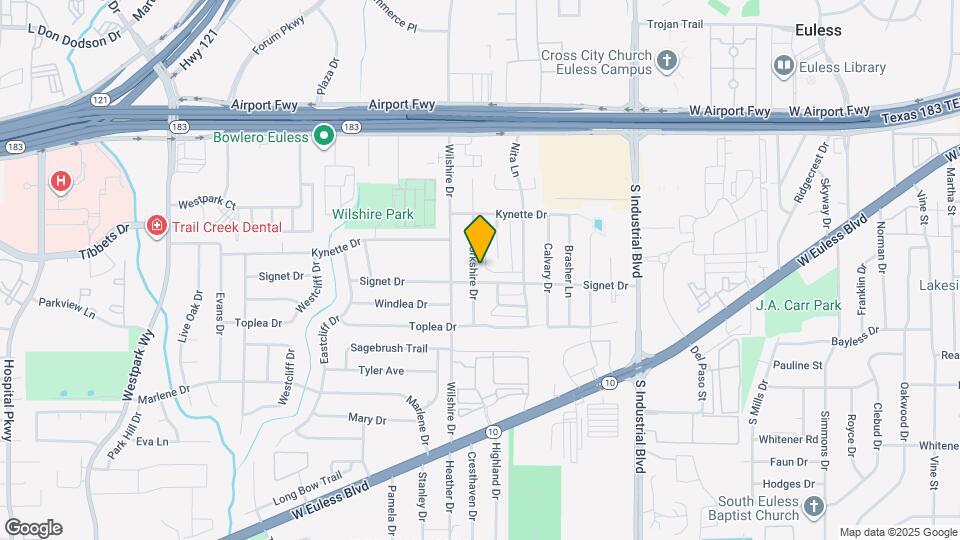 411 Yorkshire Dr Map and Location Details