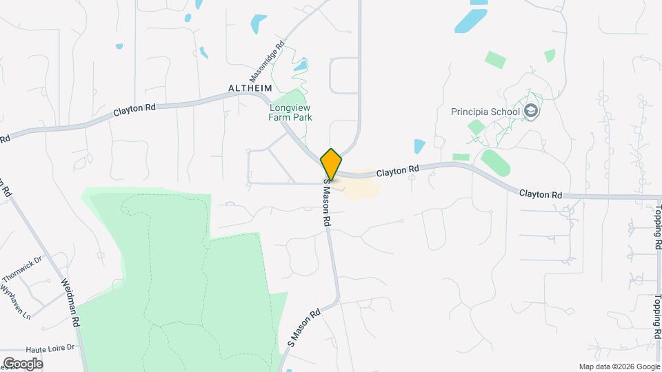 1120 S Mason Rd Map and Location Details