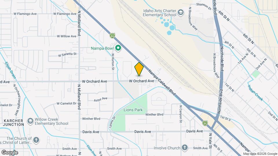 424 W Orchard Ave Map and Location Details
