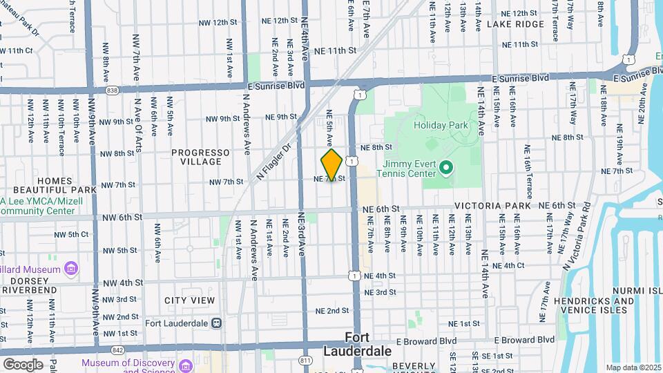 634 NE 5th Ave Mapa y Detalles de la Ubicación