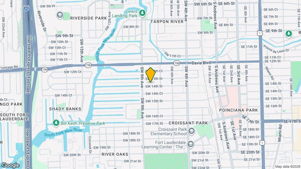 825-827-827 SW 14th St Map and Location Details