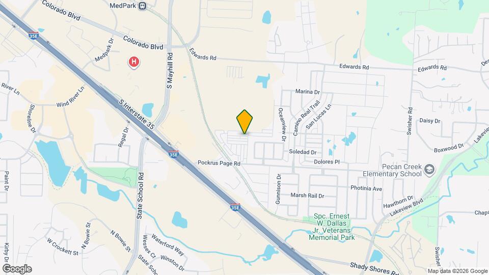 4716 Colosseum Wy Map and Location Details