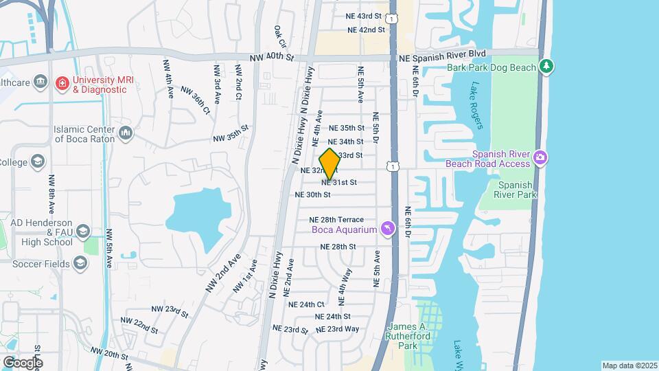300 NE 31st St Map and Location Details