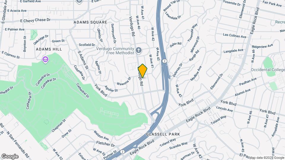 4152 Verdugo Rd Map and Location Details