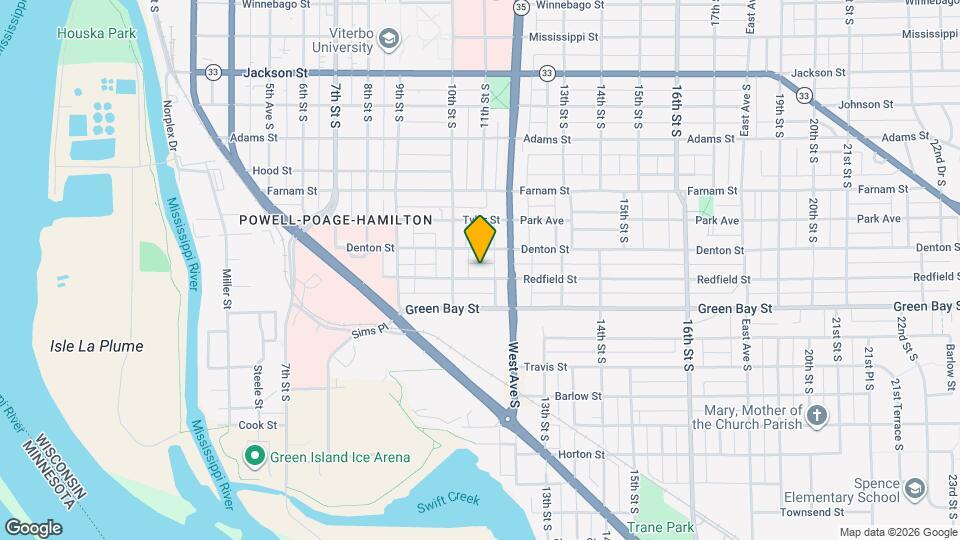 1025-1027 Redfield St Map and Location Details