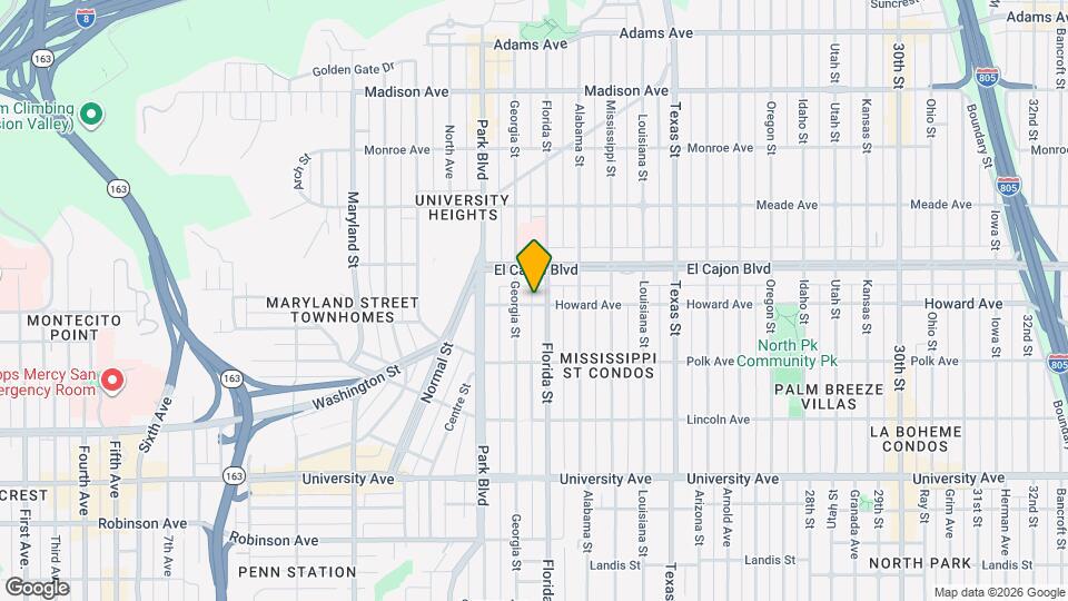 1928 Howard Ave Map and Location Details