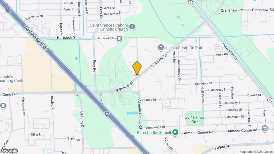 5610 S Shaver St Mapa y Detalles de la Ubicación