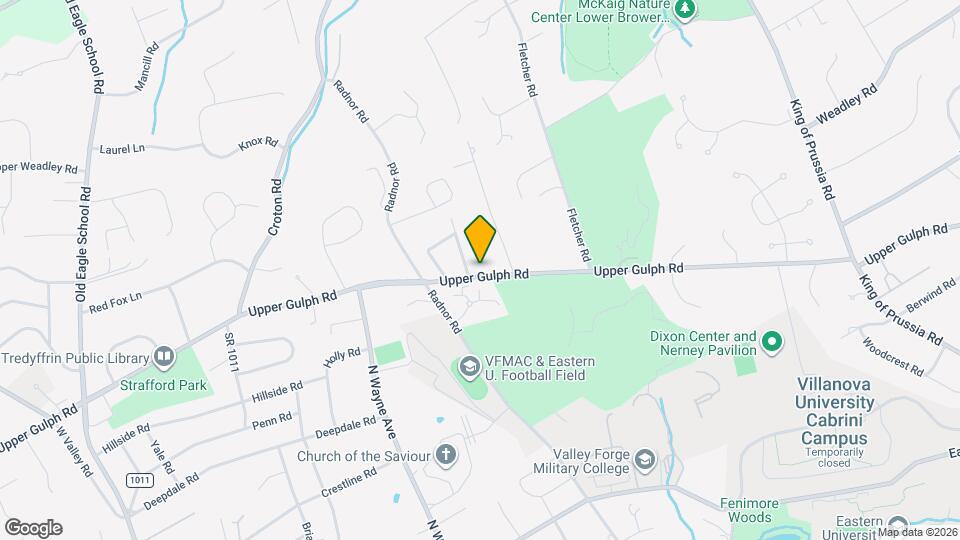 966 Upper Gulph Rd Map and Location Details