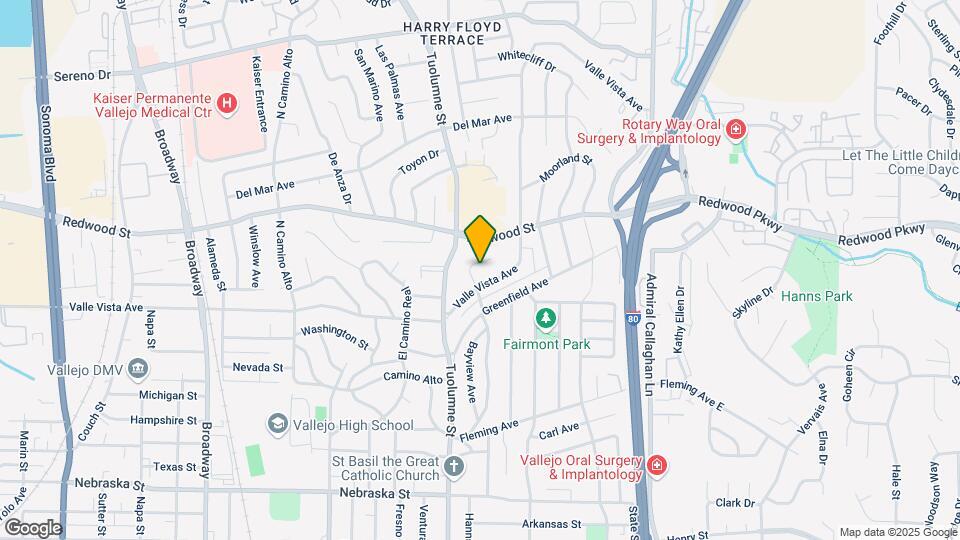 232 Mountain View Ave Map and Location Details