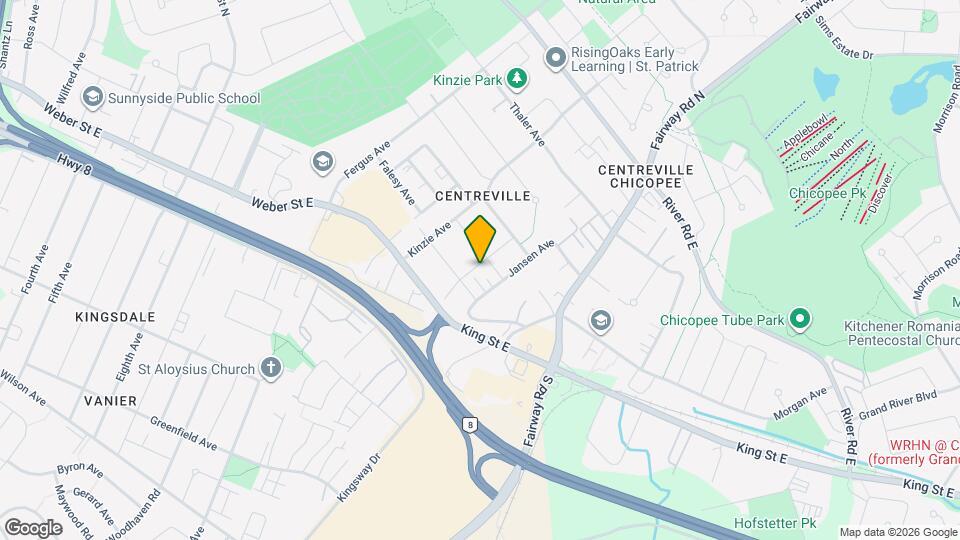 81 Florence Ave Map and Location Details