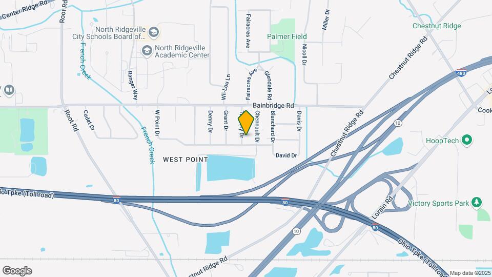 7415 Timothy Dr Map and Location Details