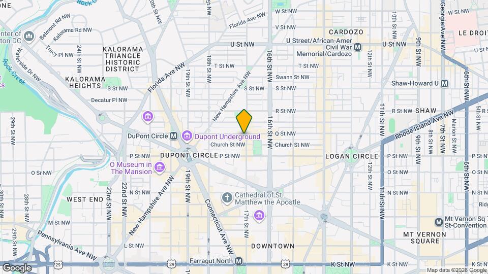1538 17th St NW Map and Location Details