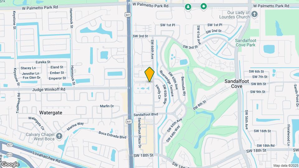 9849 Three Lakes Cir Map and Location Details