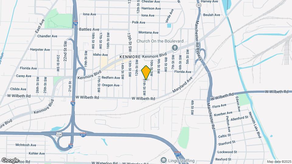 2295 11th St SW Map and Location Details