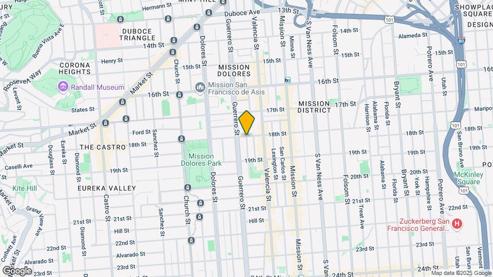 3565 18th St Map and Location Details
