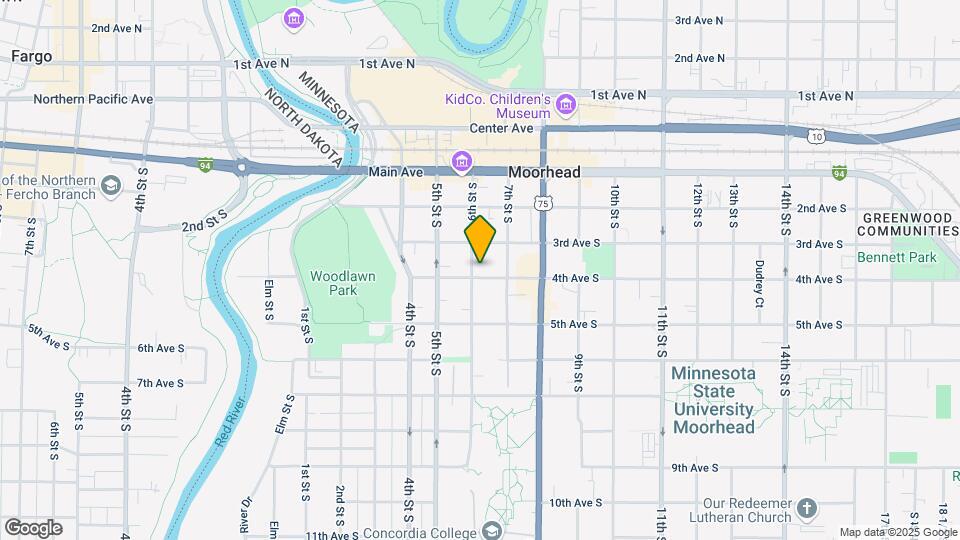 320 6th St S Map and Location Details