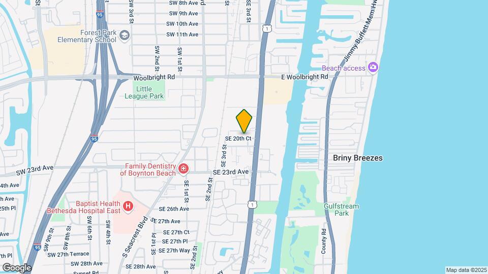 511 SE 20th Ct Map and Location Details