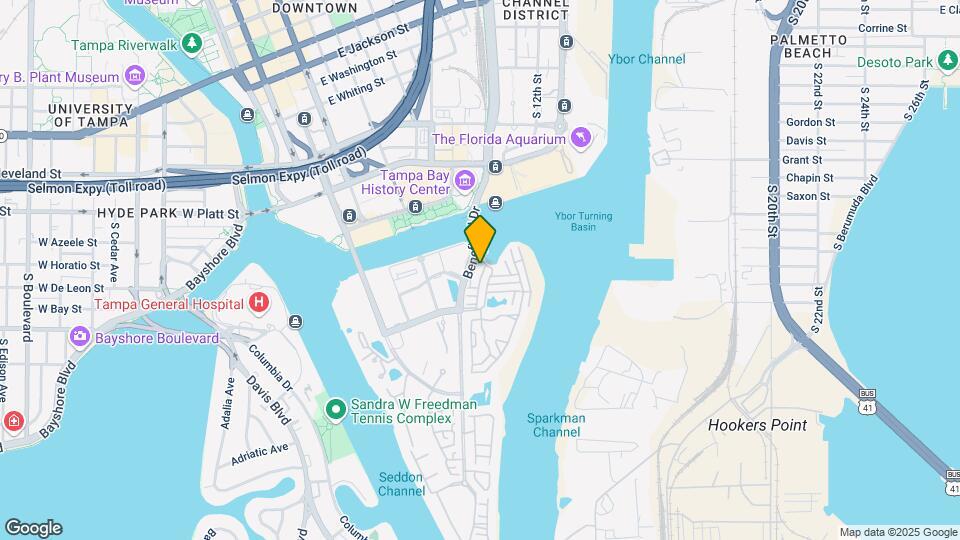 713 Mainsail Dr Map and Location Details