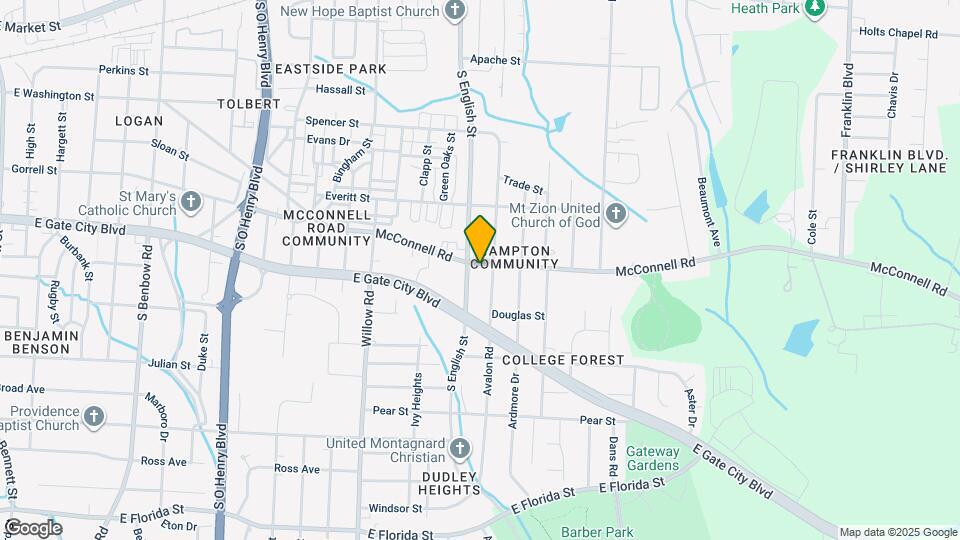 2204 McConnell Rd Map and Location Details