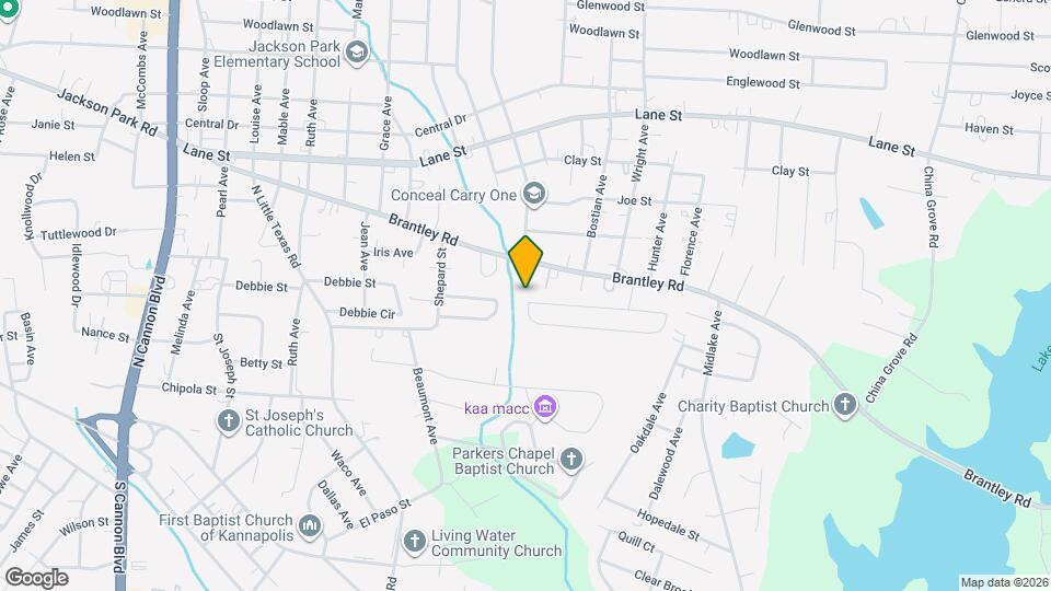 2021 Brantley Creek Dr Mapa y Detalles de la Ubicación